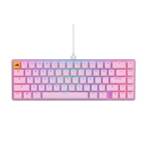 Glorious GMMK2 Compact 65% Modular Mechanical Gaming Keyboard Pre-Built Edition â€“ Pink