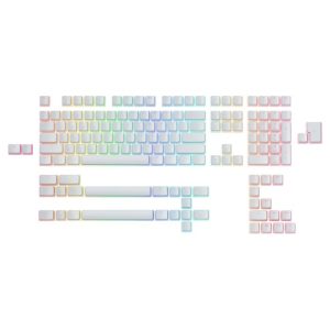 Glorious Aura Machanical Keycaps (Full 145-Key Set) - Aura White