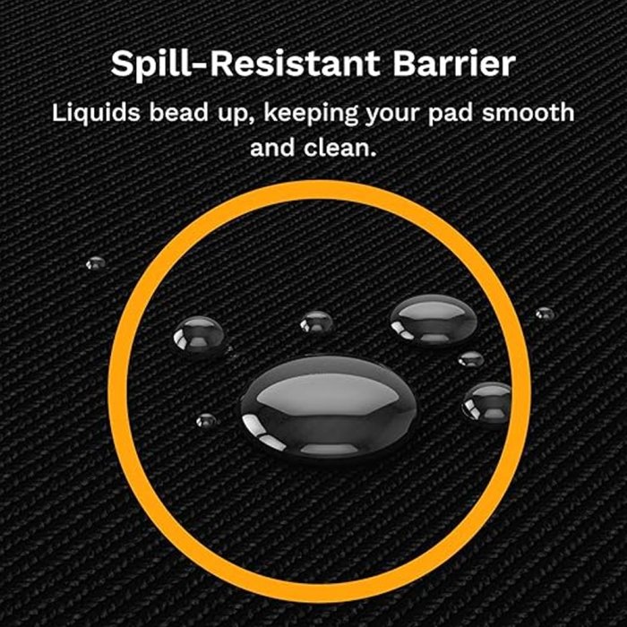 Glorious GMP2 GLED Cloth RGB Gaming Mousepad (XXL) - Black - Image 2