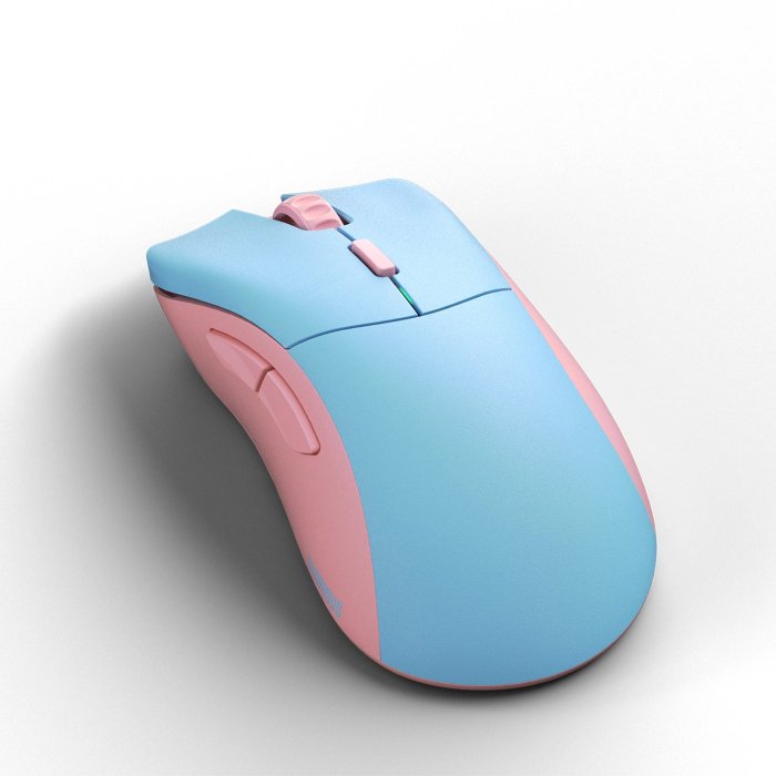 Glorious Model D PRO Forge Wireless Gaming Mouse – Skyline Blue/Pink - Image 3