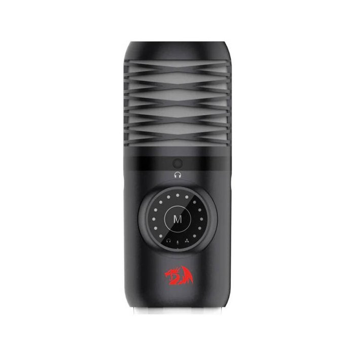 Redragon StellAris Omnidirectional Microphone, 7 Color Gradient Light, Touch Sound Adjustment, One-Touch Mute - Black - Image 2