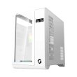GameOn Infinity Midnight Series ARGB Mid Tower Gaming Case With (4 ARGB Fans Included) - White - Image 9