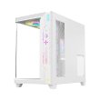 GameOn Pulse Series ARGB ATX Mid Tower Gaming PC Case With (7 ARGB Fans Included) - White - Image 9