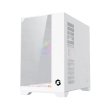 GameOn Valkyrie I Series Mid Tower Three Panel Front,Top & Left Side Tempered Glass Case With 7 RGB Fans - White - Image 8