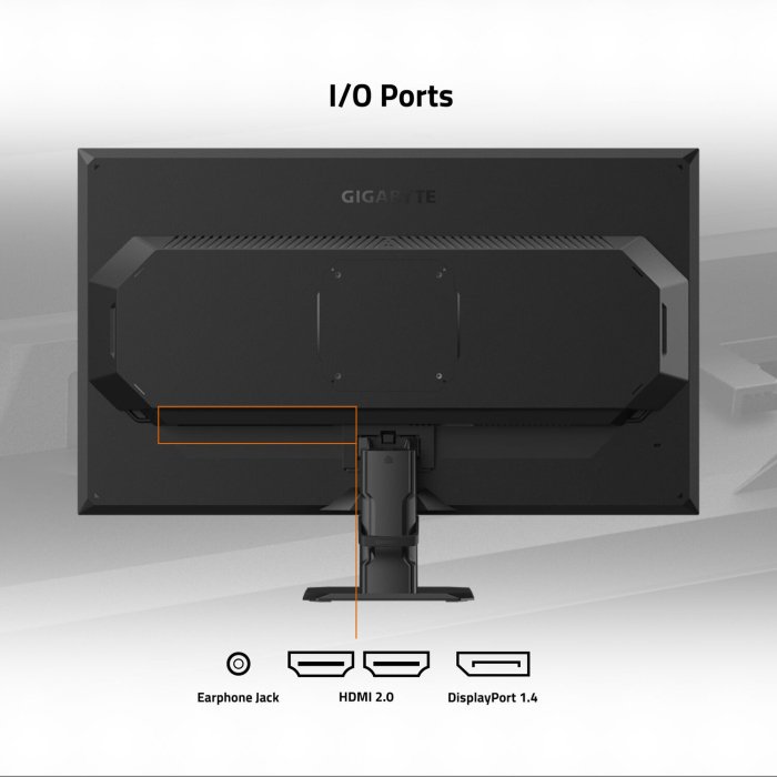 GIGABYTE GS27QA 27" IPS Panel QHD (2560x1440) 180Hz 1ms Flicker Free, Low Blue Light Gaming Monitor - Image 2