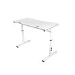 Gaming Table White (100*50*60cm) With Black MousePad - Image 4