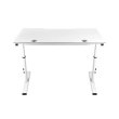 Gaming Table White (100*50*60cm) With Black MousePad - Image 5
