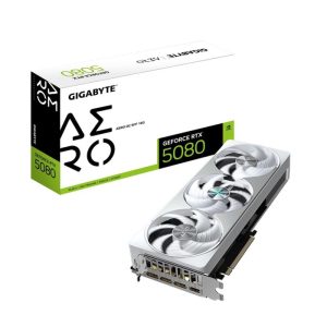 Gigabyte GeForce RTX 5080 AERO OC SFF 16GB White Edition GDDR7 Graphics Card