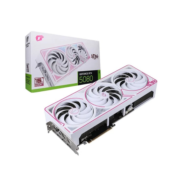 ColorFul iGame Geforce RTX 5080 Vulcan W OC 16GB GDDR7 Graphic Card