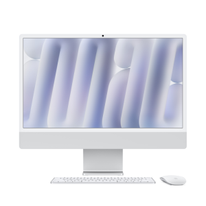 Apple iMac M4 Chip, 10 Core CPU, 10 Core GPU, 16GB Unified Memory, 2TB SSD, 24-inch 4.5K Retina Display, Silver | Z1EH00133