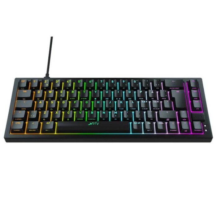 CHERRY XTRFY K5 COMPACT RGB Mechanical Gaming Keyboard - Black - Image 3