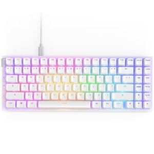 NZXT FUNCTION 2 MINI TKL Wired Optical Gaming Keyboard - White