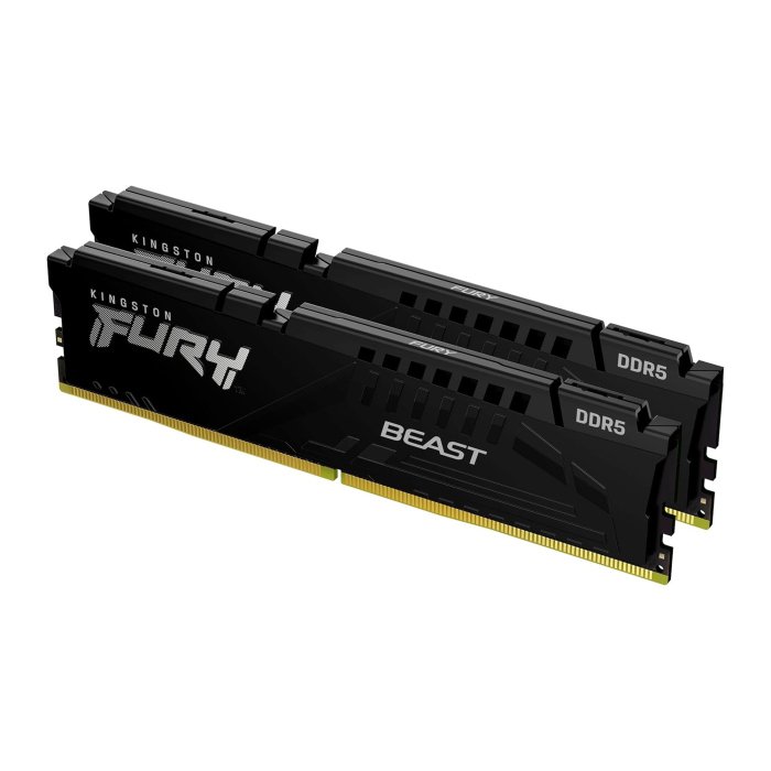 Kingston Fury Beast 32GB (2x16GB) DDR5 6000MT/s CL36 Memory Kit - Black