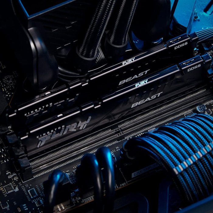 Kingston Fury Beast 64GB (2x32GB) DDR5 6000MT/s CL36 (AMD Expo & Intel XMP 3.0) Memory Kit - Image 2