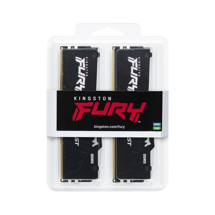 Kingston Fury Beast RGB 64GB (2x32GB) DDR5 6400MT/s CL32 Memory Kit - Image 2
