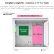 Montech King 65 Pro Mid Tower Two Panel Front & Left Side Tempered Glass Case with 3 RGB Fans - White - Image 5