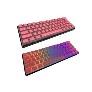 Kraken Pink Pudding Keycap Set 108 Doubleshot PBT Backlit Keycaps (ISO Keys Included)