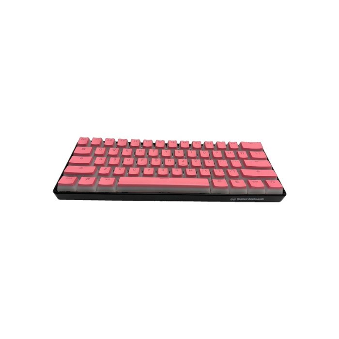 Kraken Pink Pudding Keycap Set 108 Doubleshot PBT Backlit Keycaps (ISO Keys Included) - Image 3