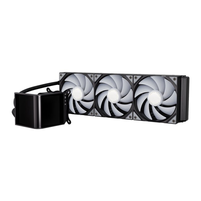 Tryx Panorama SE 360 ARGB 2K 6.5" 60Hz With Curved Amoled Display 360MM Liquid Cooler - Black - Image 2