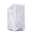 LIAN LI Lancool 215 Mid-Tower Tempered Glass Side Panel Case with 2 Fan - White - Image 5