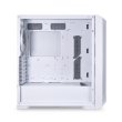 LIAN LI Lancool 215 Mid-Tower Tempered Glass Side Panel Case with 2 Fan - White - Image 6