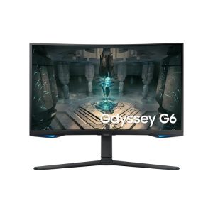Samsung Odyssey G6 S27BG650EM 27" VA Panel 240Hz 1ms (GTG) HDMI 2.1 QHD 2K Curved Gaming Monitor With VESA DisplayHDR 600