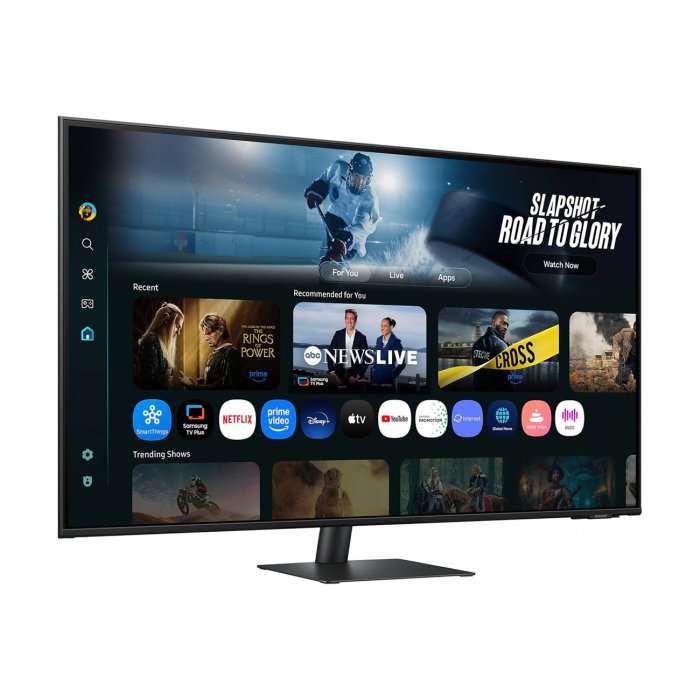 SamSung M7 43" 4K VA Panel 60Hz 4ms (GtG) USB Type-C, AI Features Smart Monitor - Black - Image 2