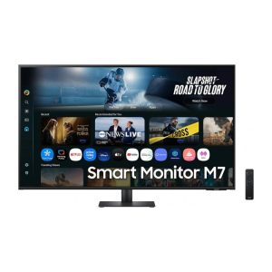 SamSung M7 43" 4K VA Panel 60Hz 4ms (GtG) USB Type-C, AI Features Smart Monitor - Black