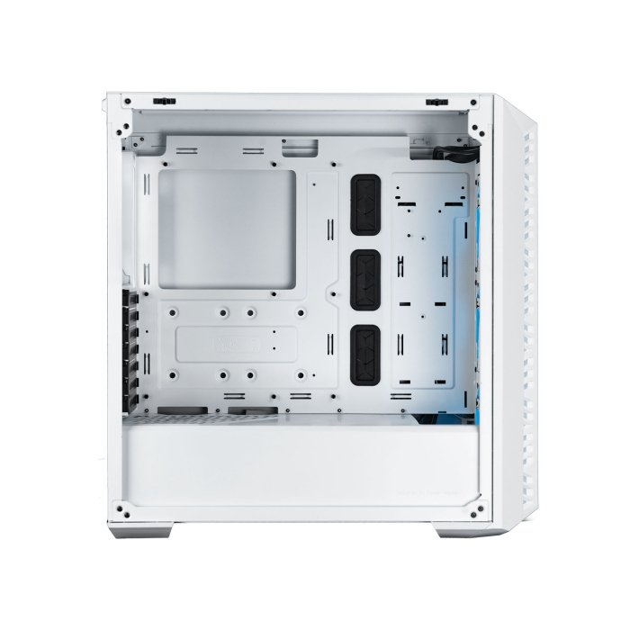 Cooler Master MasterBox 520 Mid Tower Front Removable Top Tempered Glass Side Panel Case with 4 ARGB Fans - White - Image 2