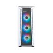 Cooler Master MasterBox 520 Mid Tower Mesh Steel ABS Plastic Tempered Glass Side Panel Case with 3 ARGB Fans - White - Image 8