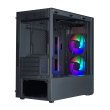 Cooler Master MasterBox MB320L Micro ATX Tower Tempered Glass Side Panel Case With 2 ARGB Fans - Black - Image 10