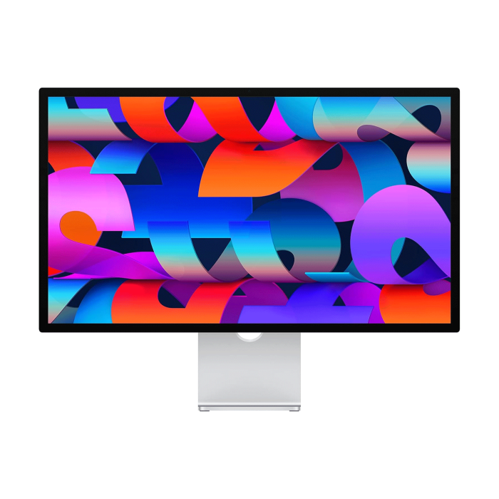 Apple Studio Display with Standard Glass, Tilt Adjustable Stand, 5K Retina Screen, Built-in Speaker, Thunderbolt & Standard Ports | MYJG3AB/A