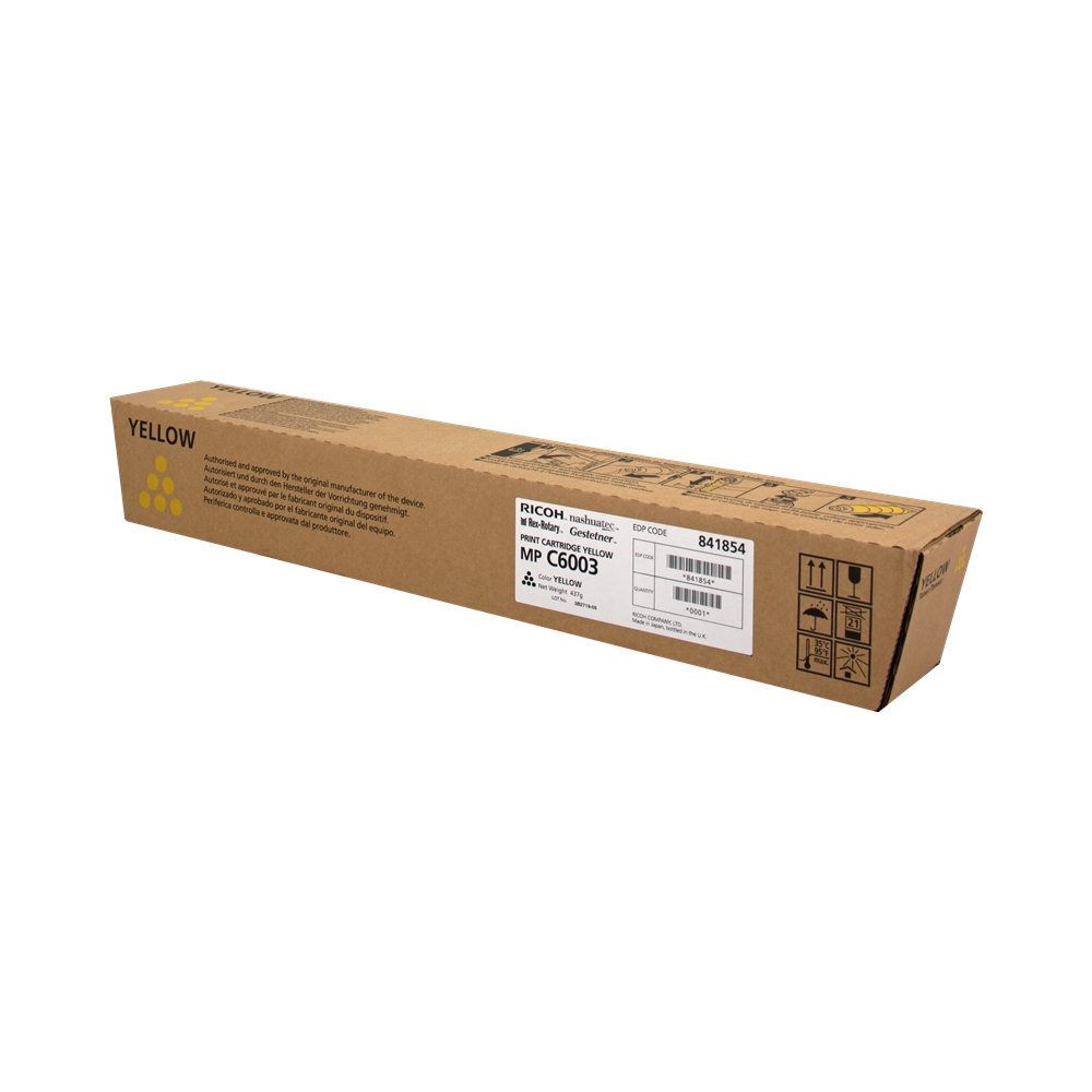 Ricoh MP C6003 Yellow Laser Toner Cartridge...