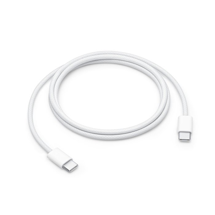 Apple 60W USB-C Charge Cable (1M) for iPhone Air & iPhone 17 Series, iPad Pro 13'' M5, MacBook Air 13'' M4 - White - Image 2