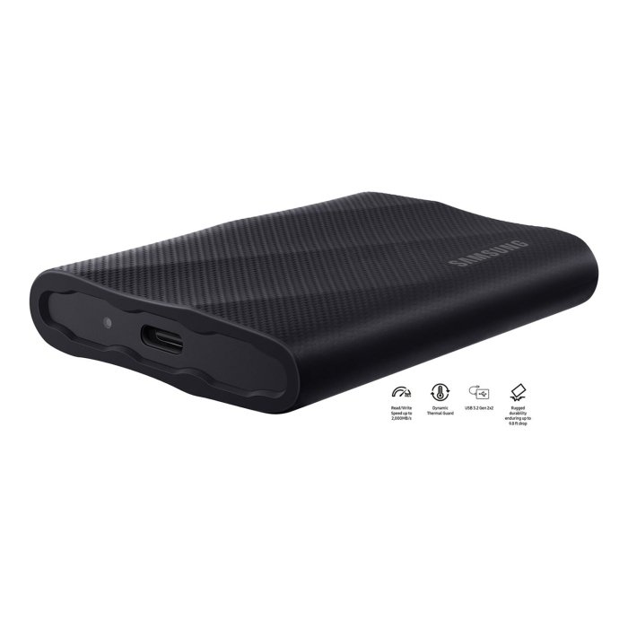 Samsung T9 2TB Portable SSD Up to 2000 MB/s Read Speed - Black - Image 3