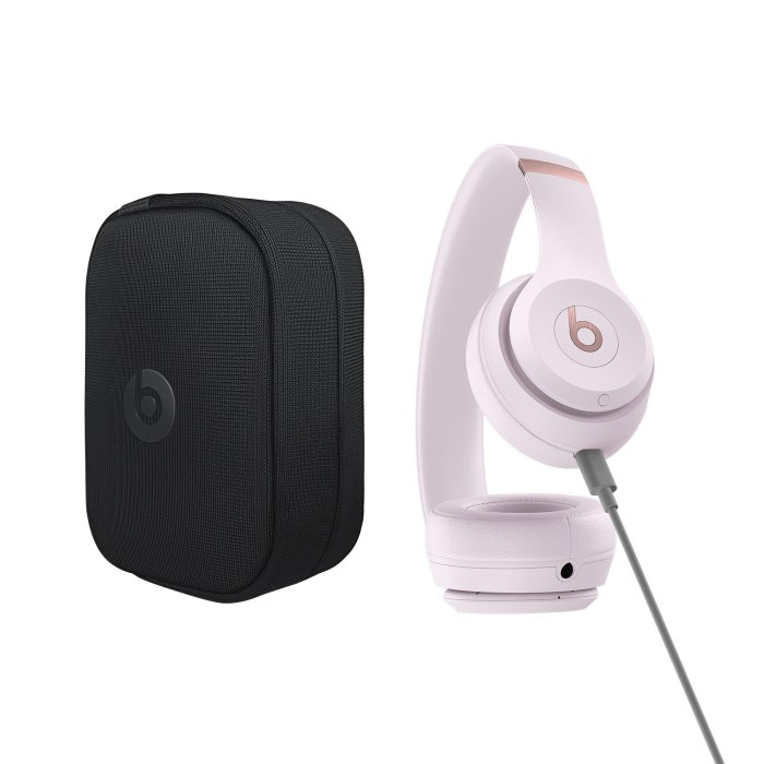 Beats Solo 4 Wireless Bluetooth On-Ear Headphones, Apple & Android Compatible, Up to 50 hours of Battery Life – Cloud Pink - Image 2