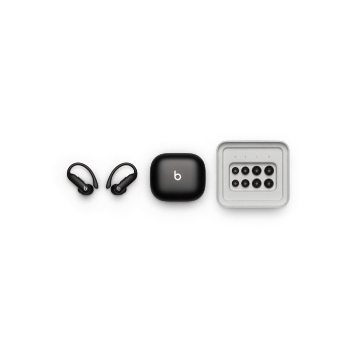 Beats Powerbeats Pro 2 Wireless Earbuds, Noise Cancelling, Heart Rate Monitor, 45H Battery with Case, IPX4, Apple & Android – Jet Black - Image 2