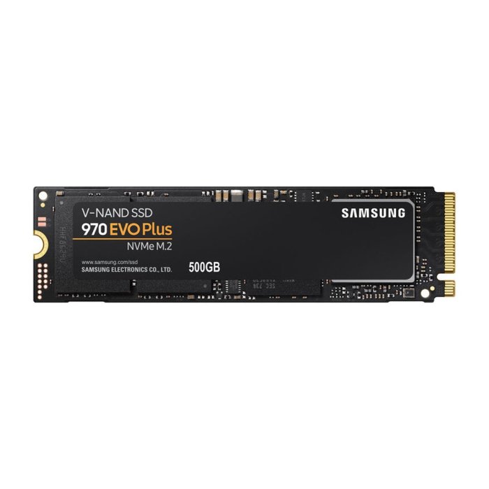 Samsung V-NAND 500GB SSD 970 EVO Plus NVME M.2
