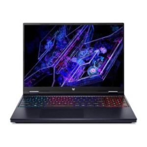 Acer Predator Helios Neo 16 Gaming Laptop, Intel Core Ultra 9-275HX Processor, 16GB DDR5 RAM, 1TB NVMe SSD, RTX 5070 8GB Graphics, 16" WQXGA IPS 240Hz Display, RGB Backlit Keyboard, Windows 11 Pro License, Abyssal Black | NH.QX5EM.003