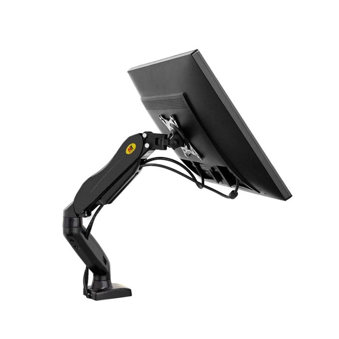 North Bayou F80 Single Arm (17"-30") Gas-Strut Flexi Mount Desktop Built With Interactive Ergonomical Concepts - Image 3