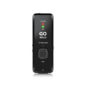 TC-Helicon GO SOLO Portable Audio/MIDI Interface for Mobile Devices