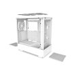 NZXT H5 Flow Compact Air Flow Mid Tower Left Side Tempered Glass Case with (2 Non RGB) Fans - White - Image 8