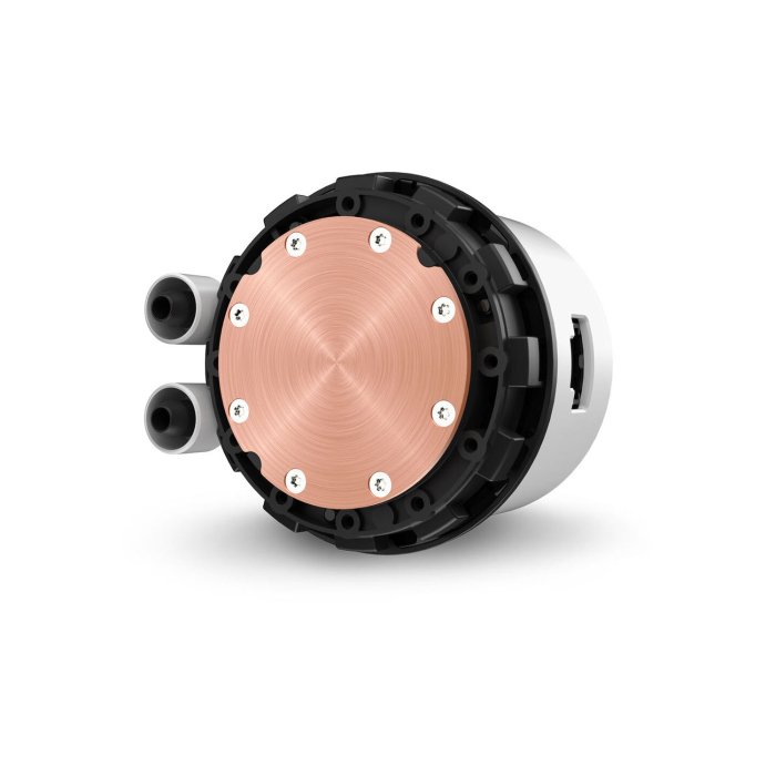 NZXT Kraken 240 RGB 240mm Liquid CPU Cooler with LCD Display - White - Image 2