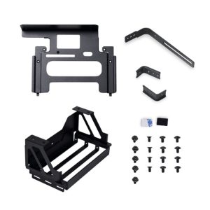 LIAN LI Upright GPU Bracket Upgrade Kit for 40 series GPU Compatilble - Black