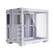 LIAN LI O11 Dynamic Mini Front And Side Tempered Glass Panel Micro ATX Tower Case - Snow Edition (No Fans Included) - Image 7