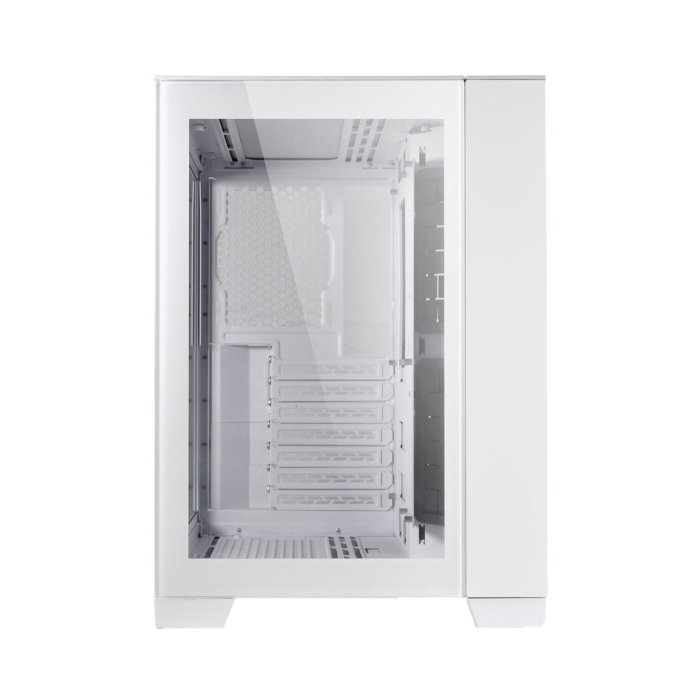LIAN LI O11 Dynamic Mini Front And Side Tempered Glass Panel Micro ATX Tower Case - Snow Edition (No Fans Included) - Image 3