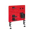 Twisted Minds Gaming Clamp Mount Pegboard - Red - Image 5