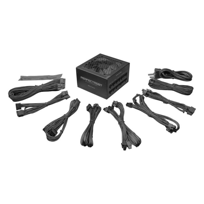 DarkFlash PMT1250 80 Plus Gold Fully Modular 1250W ATX 3.1 & PCIe 5.1 Power Supply - Black - Image 2