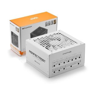 DarkFlash PMT850 80 Plus Gold Fully Modular 850W ATX 3.1 & PCIe 5.1 Power Supply - White
