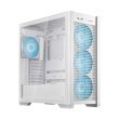 ASUS Tuf Gaming GT302 ARGB ATX Mid Tower Case Left Side Tempered Glass 4x ARGB Fans - White - Image 4